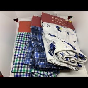 3 pairs of Merona boxers briefs